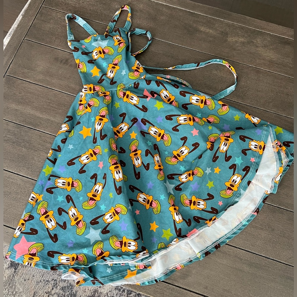 Wild Rich Kids Pluto Riley tie back dress 7/8